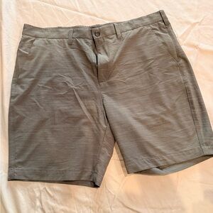 APT. 9 Men’s Flat Front Shorts Size 38 Khaki and Gray Lot of 3